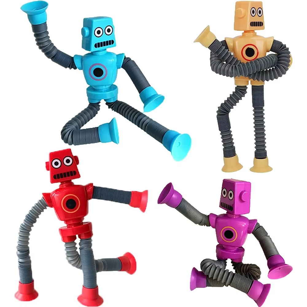  Robots à Ventouse Télescopiques  4 Pièces 
