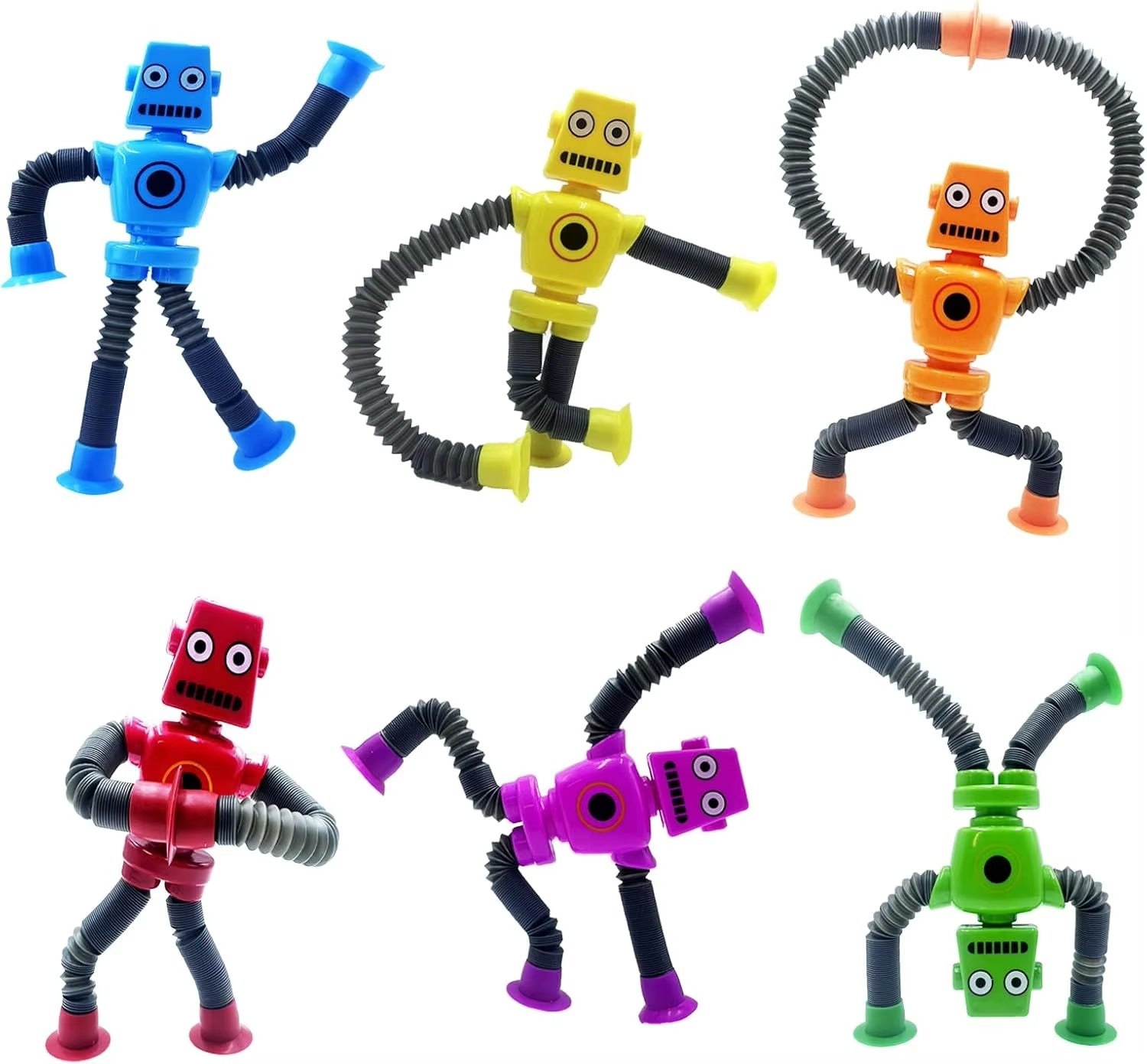  Robots à Ventouse Télescopiques  4 Pièces 