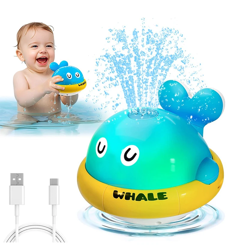Jouet de Bain Baleine Jet D'eau