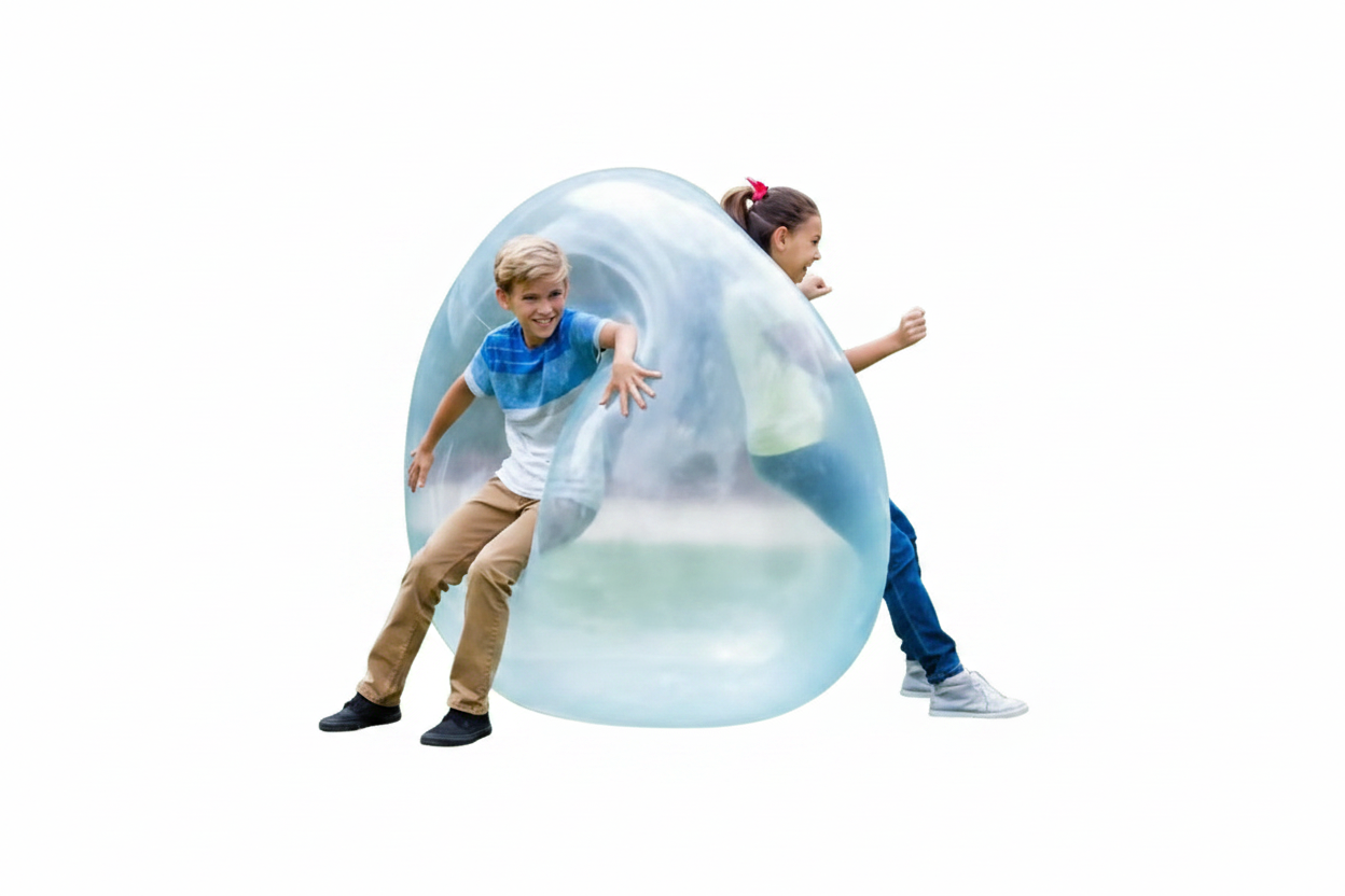 Bulles gonflables géantes transparentes – 4 pièces