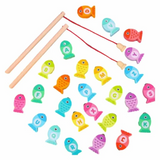 Jeu de Pêche Magnétique en Bois Montessori