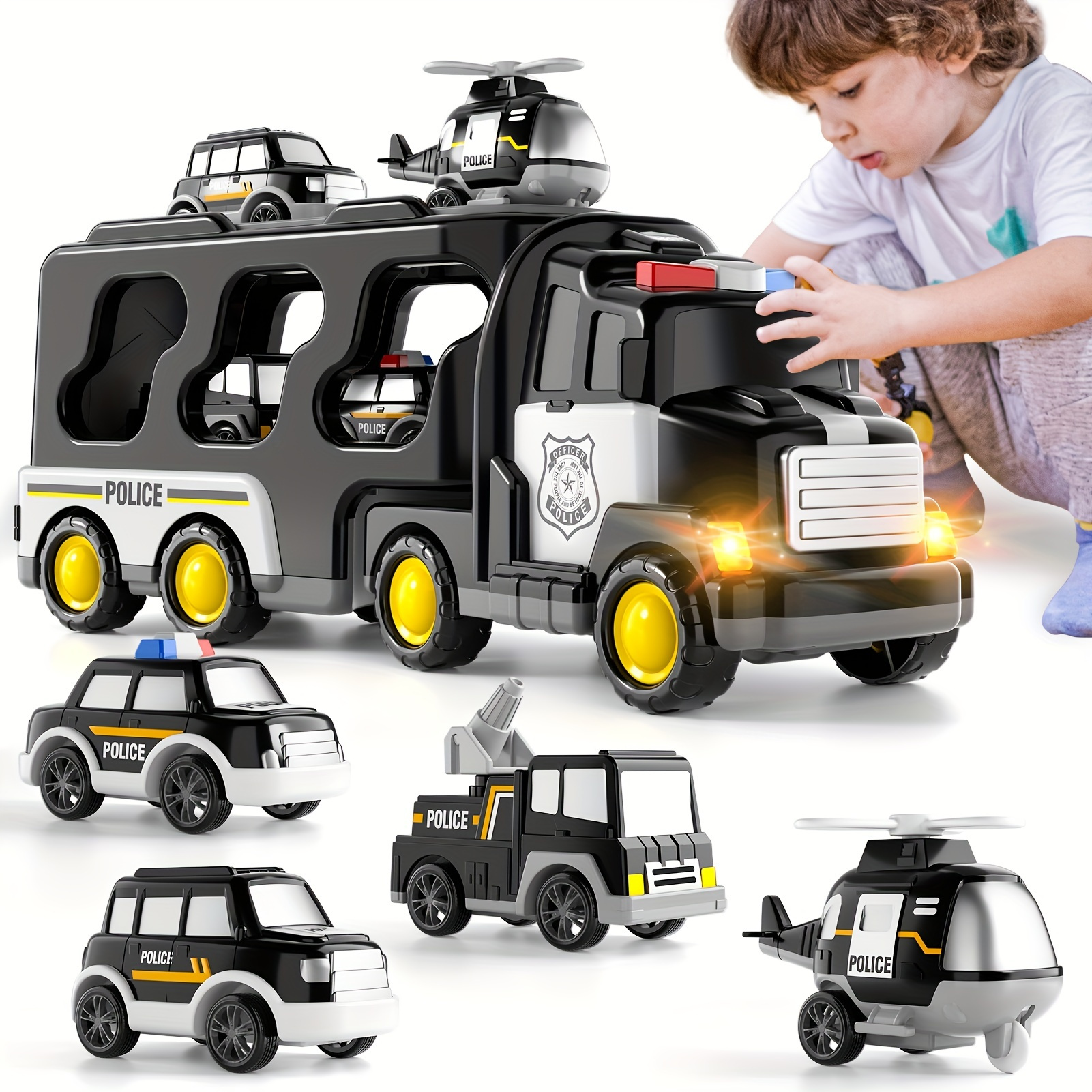 Jouet Camion de Police Enfant