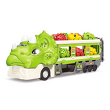 Dinosaur Truck with Cars