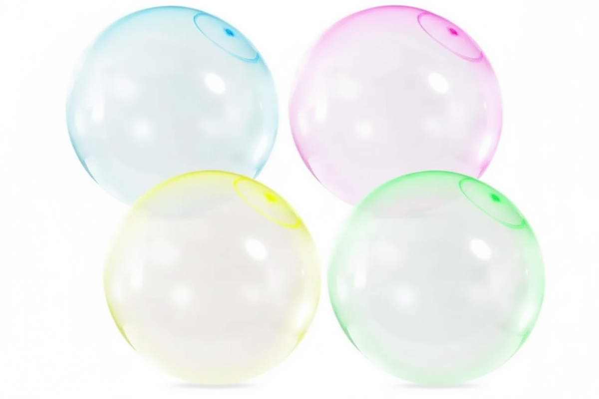 Bulles gonflables géantes transparentes – 4 pièces