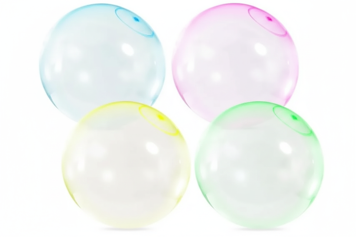 Bulles gonflables géantes transparentes – 4 pièces