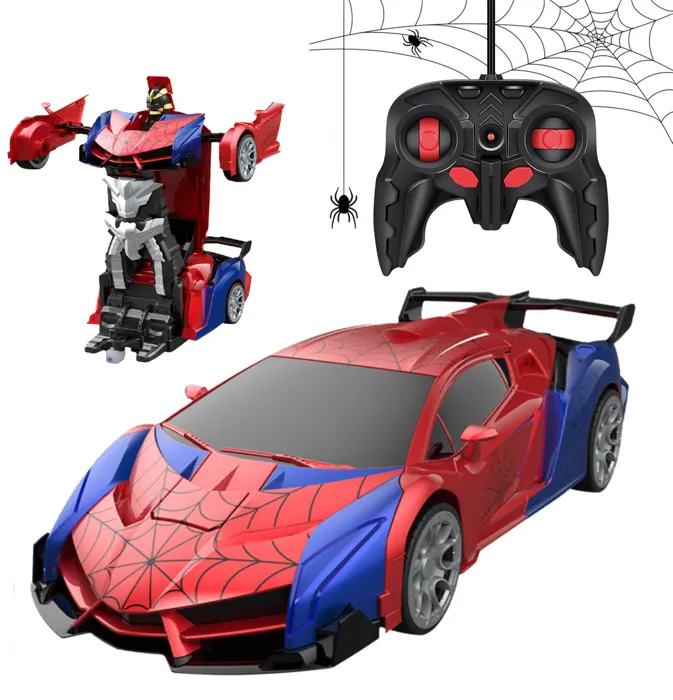 Voiture Télécommandée Spider – Robot 2 en 1