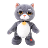 Gatto Interattivo di Peluche per Bambini e Neonati