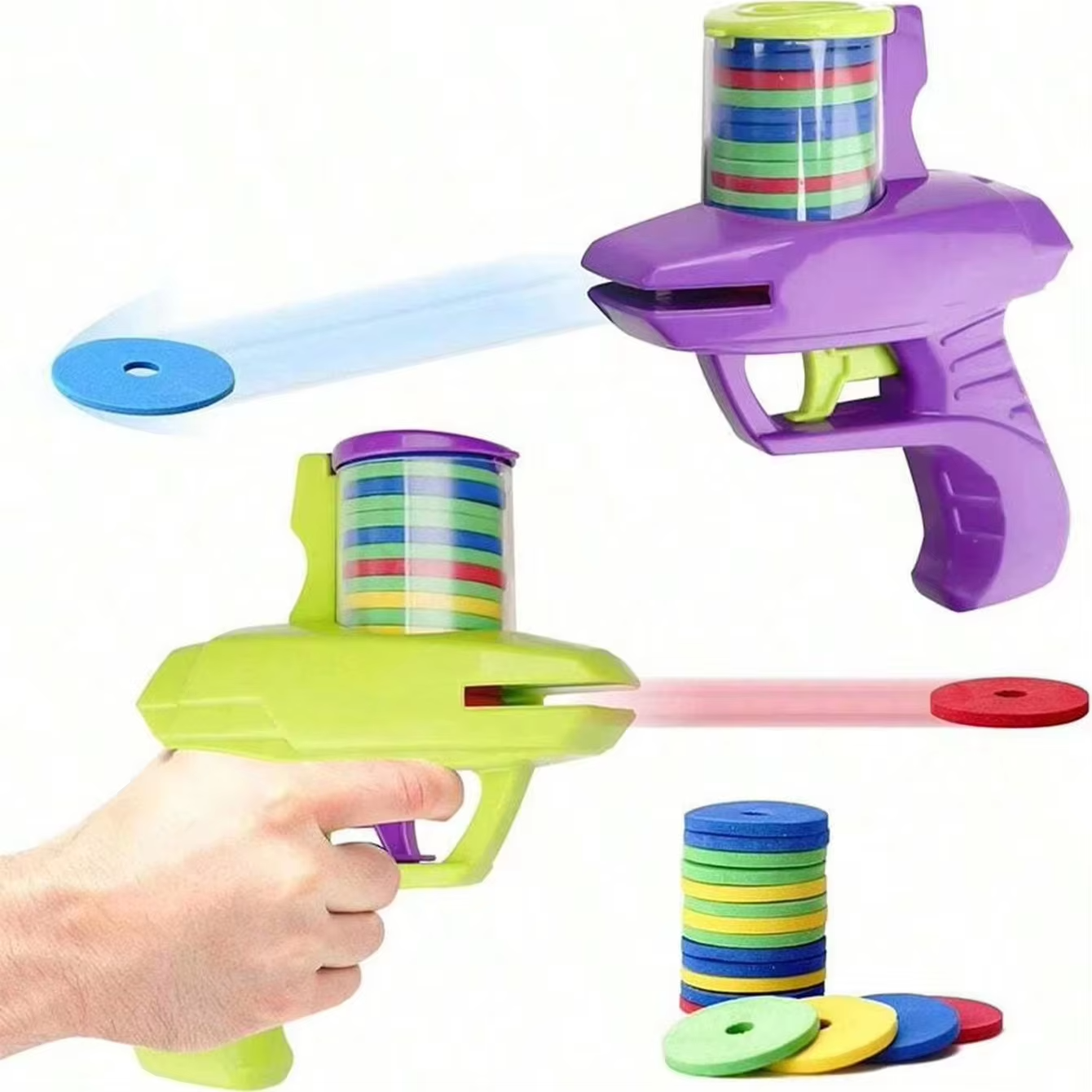 Pistolet Lance-Disques en mousse