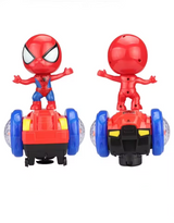 Voiture d’Équilibre Électrique Spiderman Lumineuse