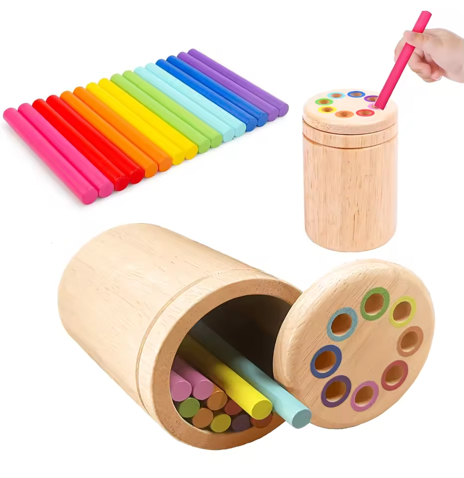 Boîte de Tri Montessori en Bois