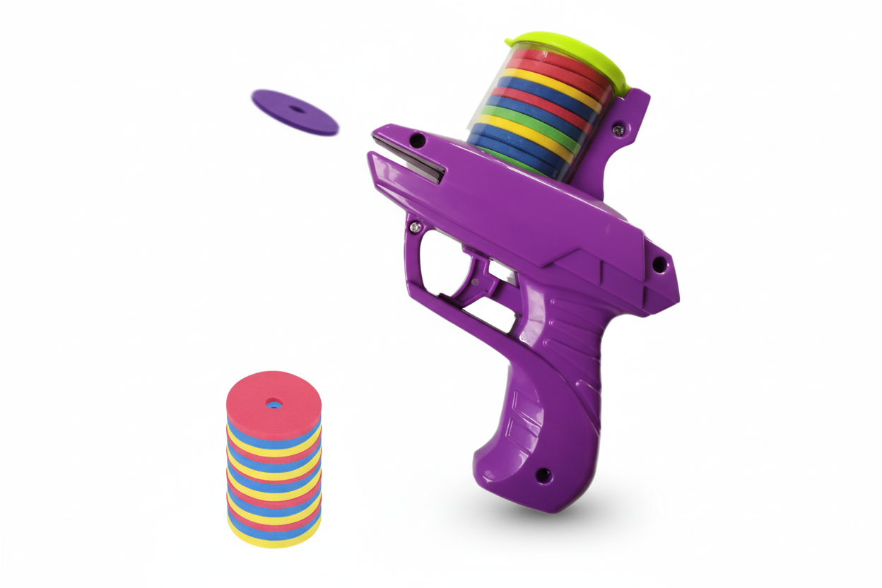 Pistolet Lance-Disques en mousse