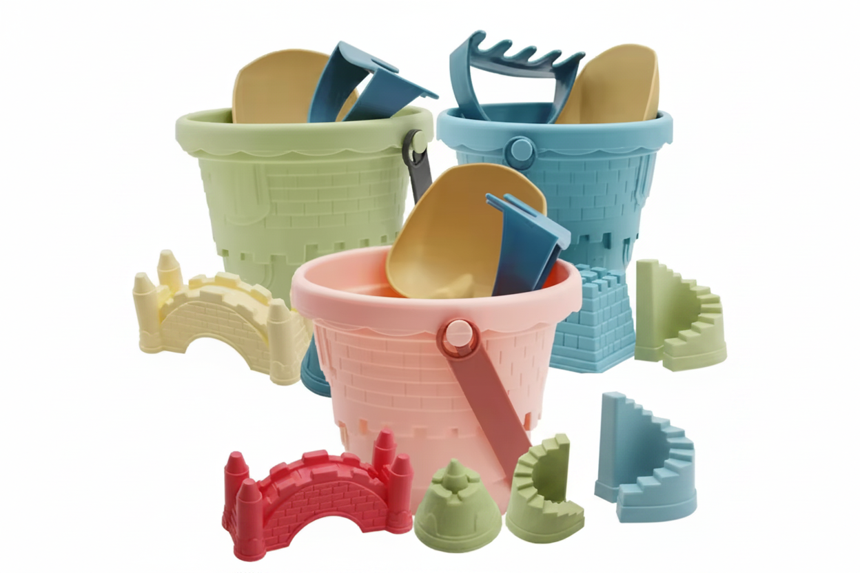 Kit Castello di Sabbia per Bambini – 6 Pezzi