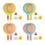 Set de badminton coloré pour enfants – 4 pièces