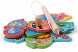 Jeu de pêche magnétique en bois Montessori pour enfants