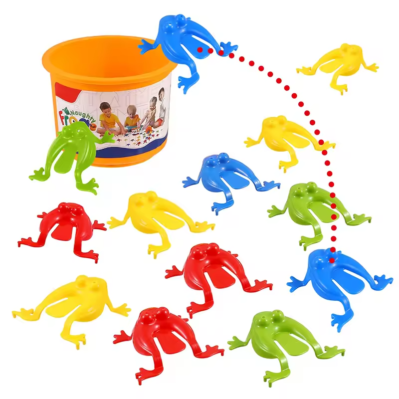 Jouet Grenouilles Sauteuses Colorées