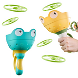 Colorful Flying Saucer Launcher for Kids