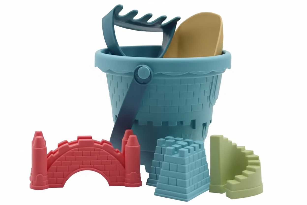 Kit Castello di Sabbia per Bambini – 6 Pezzi