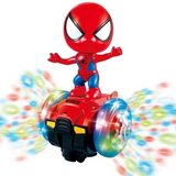Voiture d’Équilibre Électrique Spiderman Lumineuse