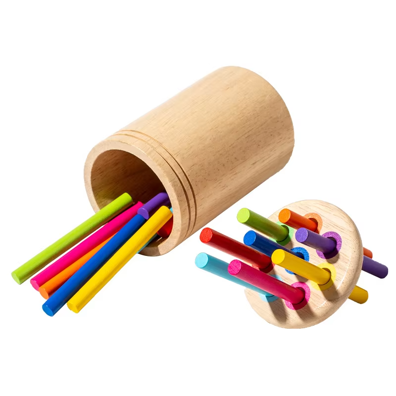 Boîte de Tri Montessori en Bois