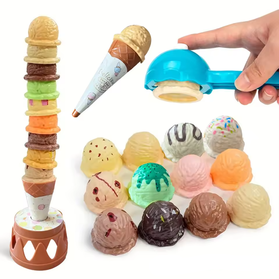 Kids Ice Cream Cart Toy