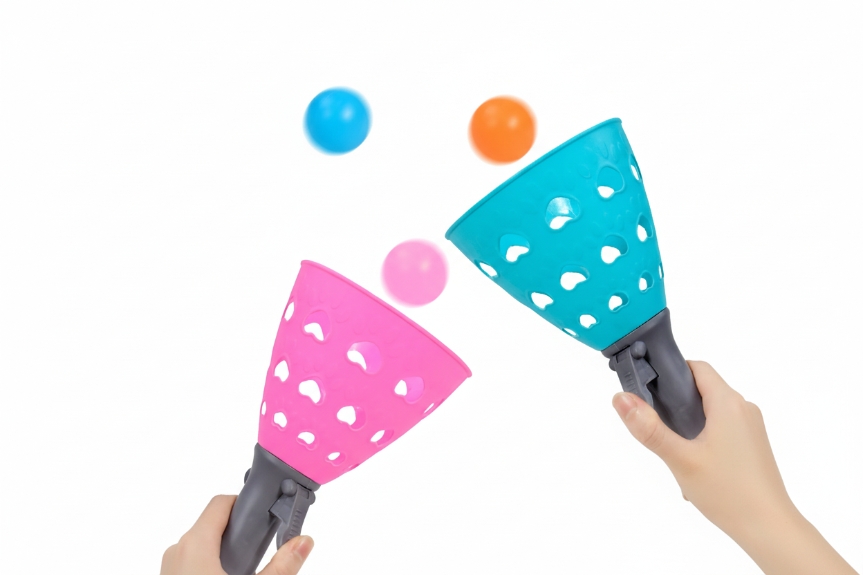 Jeu de Lancer de Balles avec panier