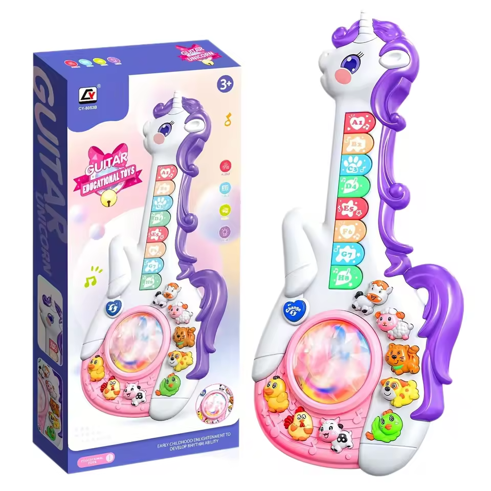 Guitare Licorne Musicale pour enfant