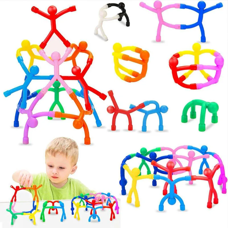 Colorful Magnetic Mini Figures for Kids