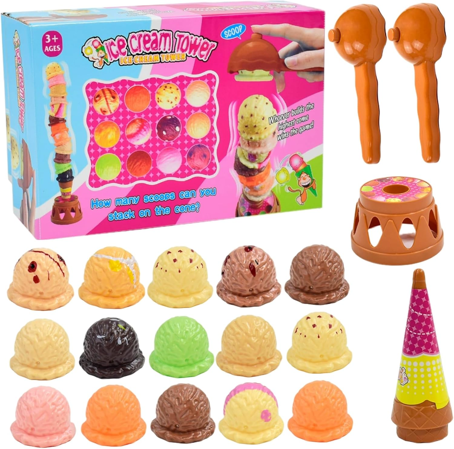 Kids Ice Cream Cart Toy