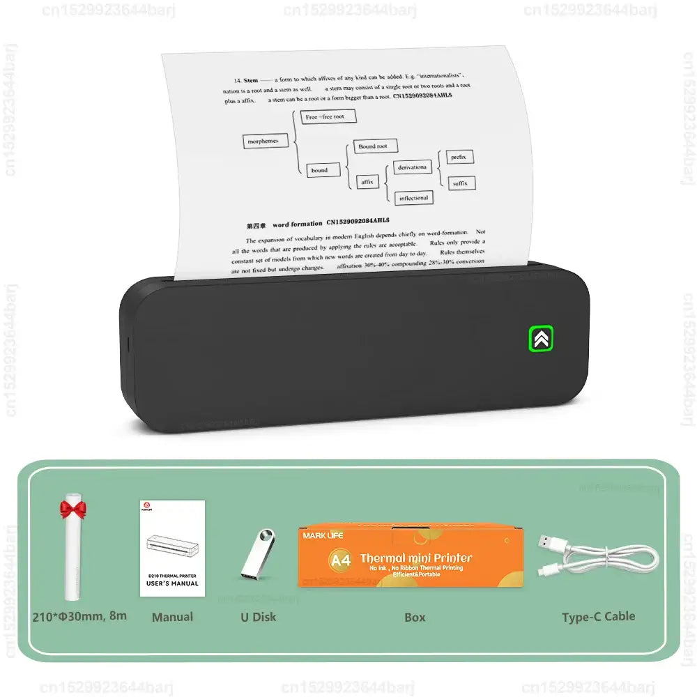 Imprimante thermique portable A4