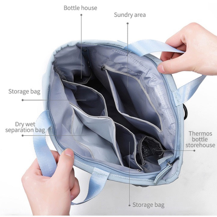 CarryAll™ Sac à Dos à Couches Imperméable Ultime | Organisateur Intelligent