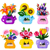 Flower pot building game