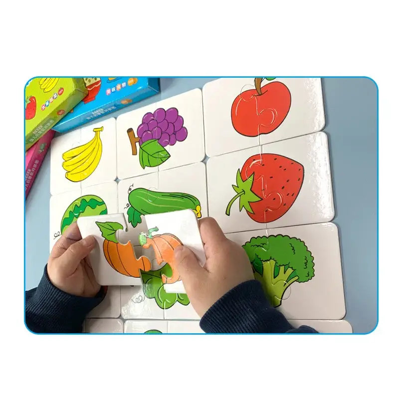 Toddler Puzzle Card Game