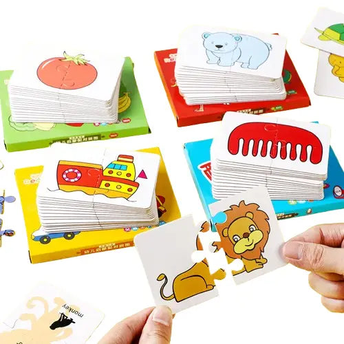 Toddler Puzzle Card Game