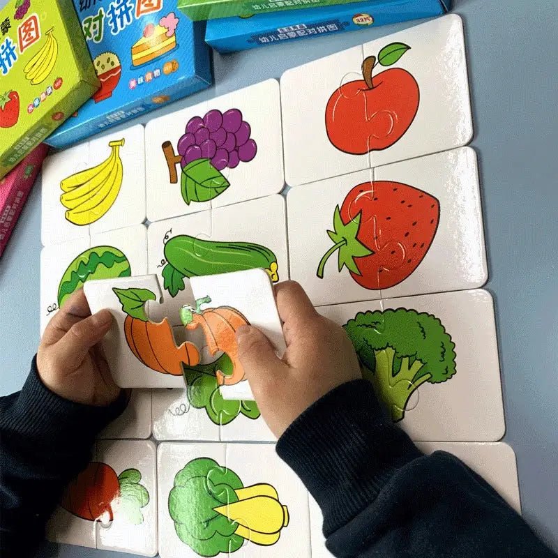Toddler Puzzle Card Game