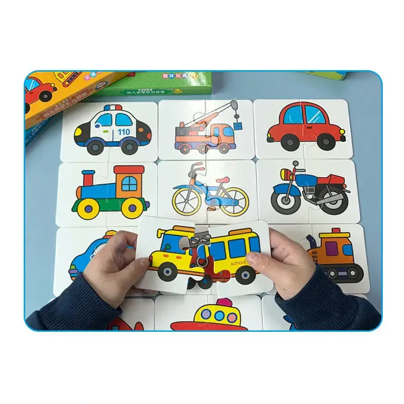 Toddler Puzzle Card Game
