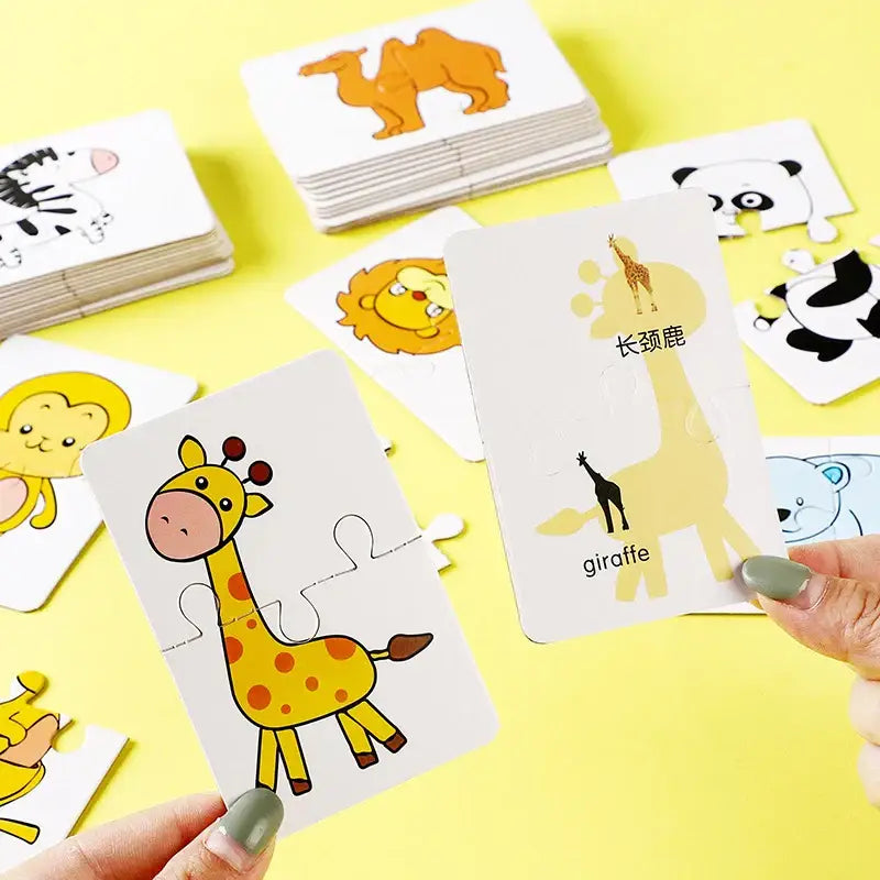 Toddler Puzzle Card Game