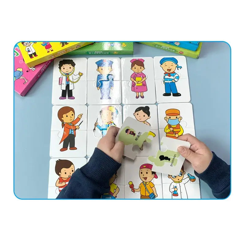 Toddler Puzzle Card Game