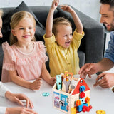 Jeu de construction en bois - Boîte à Outils Montessori
