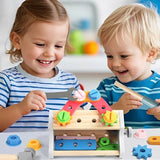 Jeu de construction en bois -  Le petit bricoleur