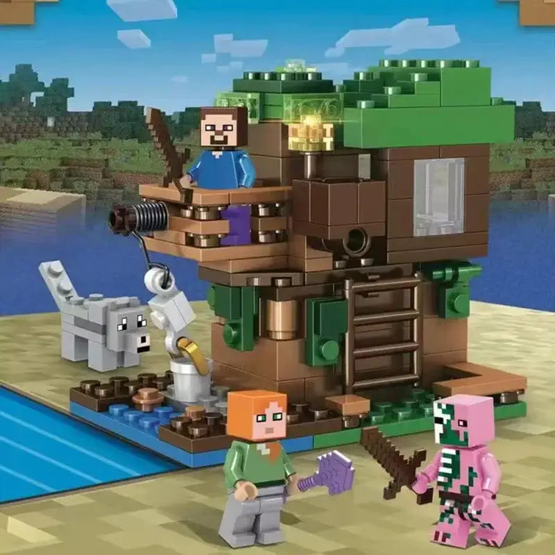 Jeu de Construction Ferme Minecraft