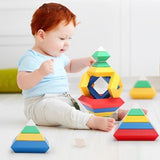 Jeu de construction - Jouet Empilable Pyramidal Montessori