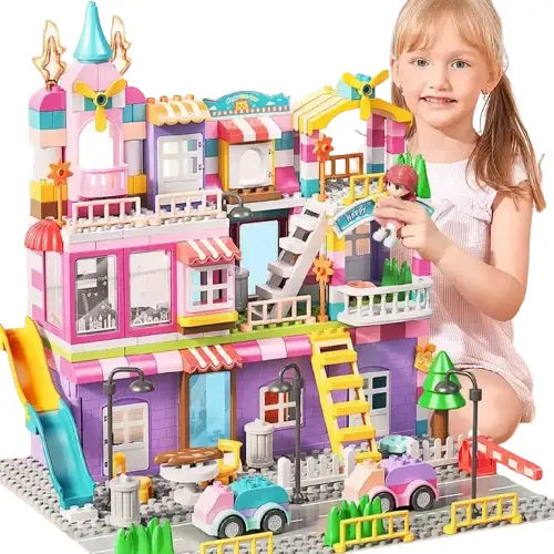 Girls' House Building Set