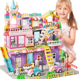 Girls' House Building Set