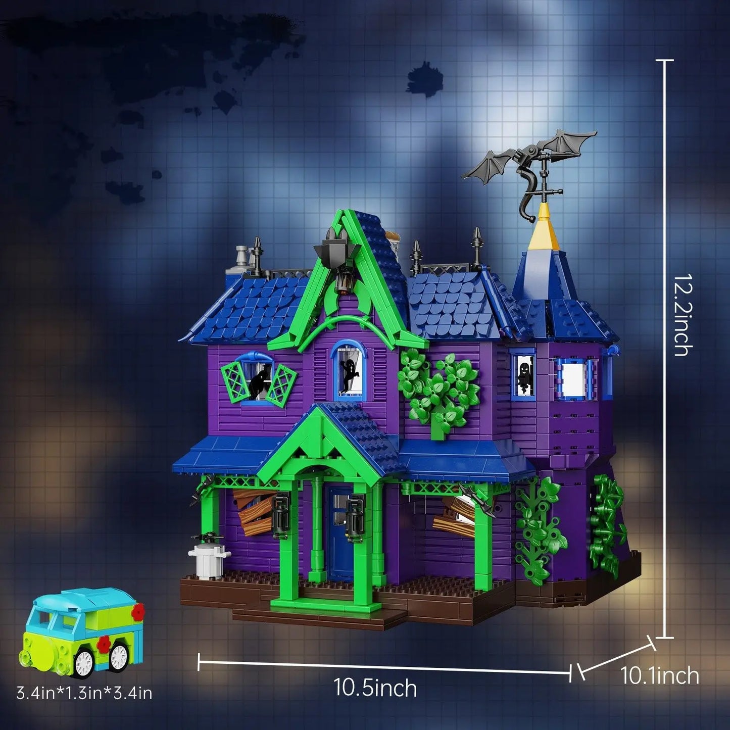 Scooby-Doo Mystery Mansion Construction Set