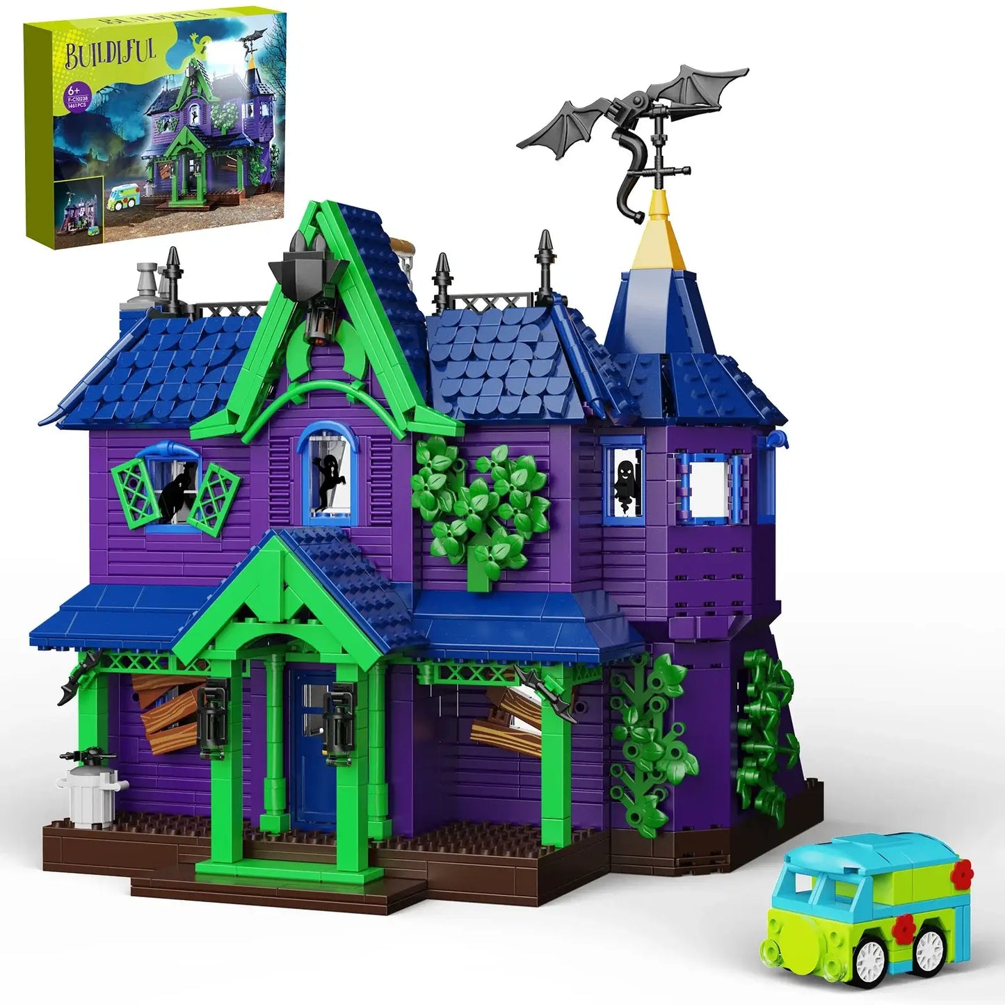 Scooby-Doo Mystery Mansion Construction Set