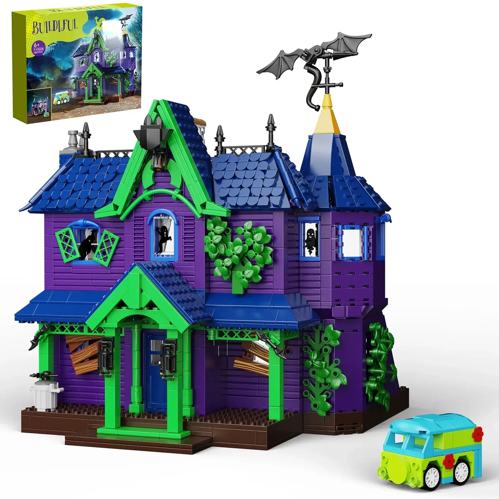 Scooby-Doo Mystery Mansion Construction Set