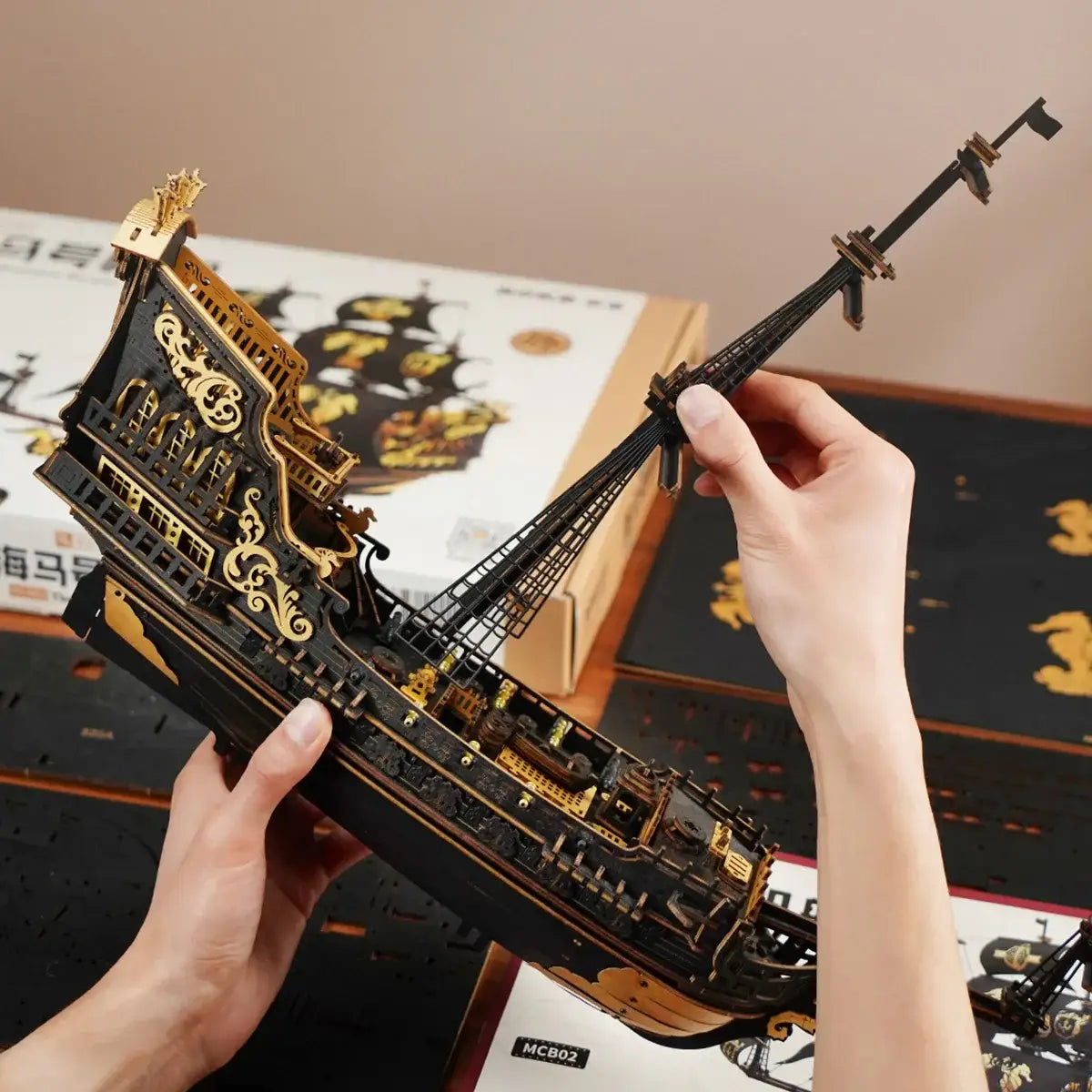 Construction Toy Pirate Ship