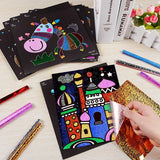 Glitter sticker educational game