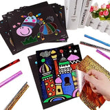 Glitter sticker educational game