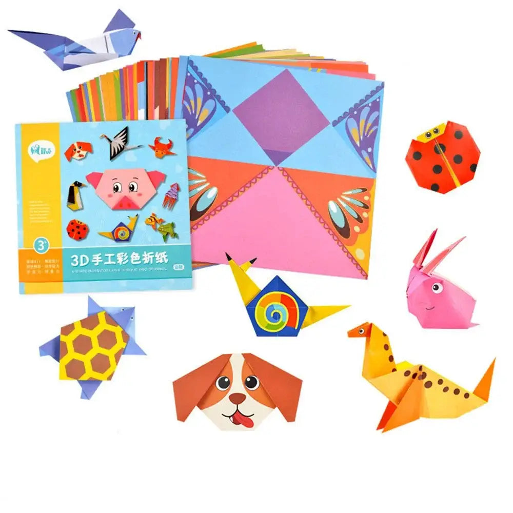 Origami Set 108 Pages Montessori